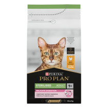 Сухой корм PRO PLAN® для стерилизованных кошек и кастрированных котов старше 1 года, с высоким содержанием курицы