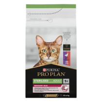 Сухой корм PRO PLAN® Sterilised SAVOURY DUO с двойным вкусом для взрослых стерилизованных привередливых кошек, с уткой и с печенью