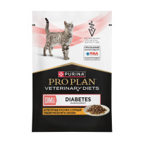 Влажный корм для кошек диетический PURINA® PRO PLAN® VETERINARY DIETS DM St/Ox Diabetes Management при диабете, с курицей