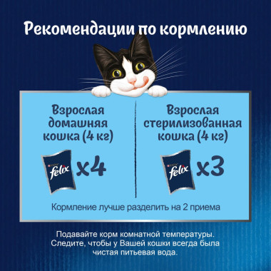 Влажный корм Felix Sensations Супервкус для кошек, со вкусом говядины и сыра, в желе, Пауч