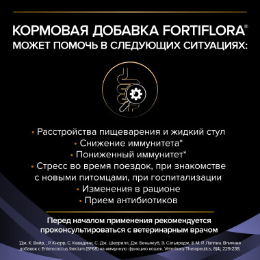 Пищевая добавка для кошек диетический PRO PLAN® VETERINARY DIETS FortiFlora