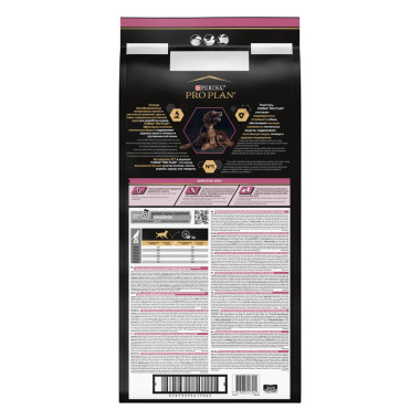 Сухой корм Pro Plan® для взрослых собак крупных пород с атлетическим телосложением с чувствительной кожей, с высоким содержан