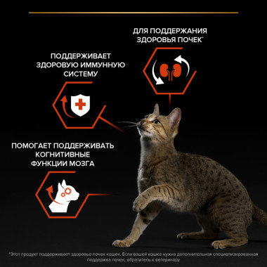 Сухой корм PRO PLAN® для взрослых кошек, с высоким содержанием лосося