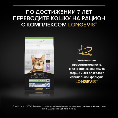 Сухой корм PRO PLAN® для взрослых кошек, с высоким содержанием лосося