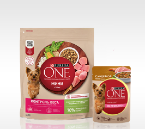 Purina ONE для контроля веса